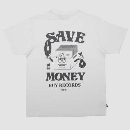 Tee money - White