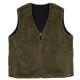 SANTA CRUZ, Hideout reversible vest, Black/sea kelp
