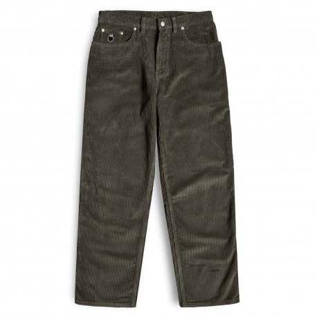 Pant bigfoot corduroy - Forest green