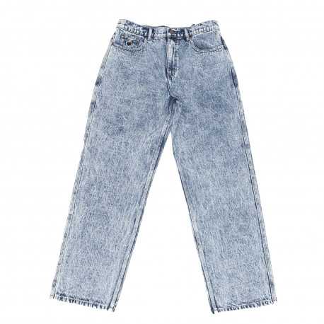 Pant bigfoot denim - Light acid