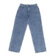 NONSENSE, Pant bigfoot denim, Dark acid