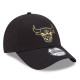 NEW ERA, Metallic badge 9forty chibul, Blkmtg