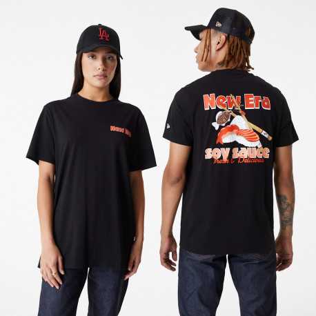 Ne food graphic tee newera - Blkogl