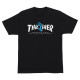 SANTA CRUZ, T-shirt thrasher screaming logo ss, Black