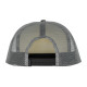 SANTA CRUZ, Cap thrasher screaming logo mesh trucker, Blk grey