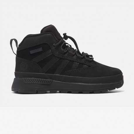 Eutk mid lace sneaker - Jet black