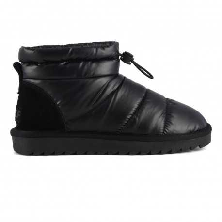 Short boot in nylon - Black