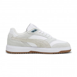 PUMA, Puma doublecourt prm, Puma white-vapor gray-bold blue