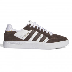 ADIDAS, Tyshawn low, Brown/ftwwht/goldmt