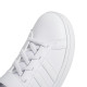 ADIDAS, Grand court 2.0 el k, Ftwwht/ftwwht/greone