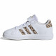 ADIDAS, Grand court 2.0 el k, Ftwwht/magbei/magold