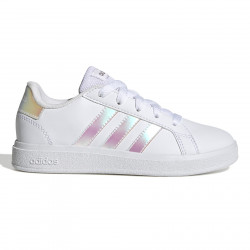 ADIDAS, Grand court 2.0 k, Ftwwht/irides/ftwwht