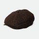 BRIXTON, Brood snap cap, Brown/black/mars red
