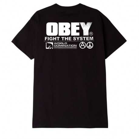 Obey fight the system - Black