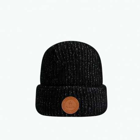 Beanie clover - Dark black