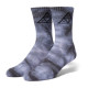 HUF, Socks triple triangle tiedye crew, Black