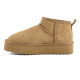 COLORS OF CALIFORNIA, Platfrom winter boot in suede, Tan