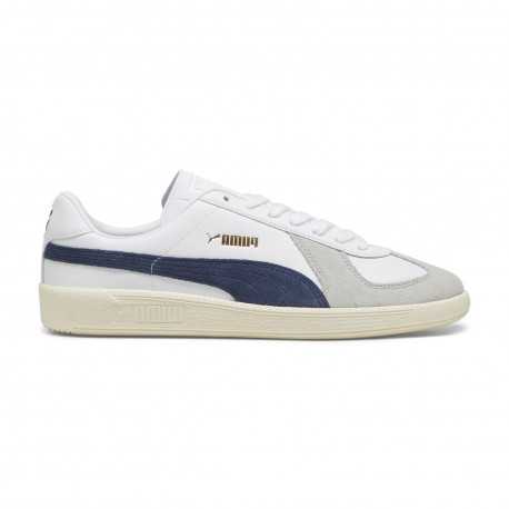 Puma army trainer - Puma white-cool light gray-club navy