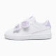 PUMA, Inf smash 3 bfly v, Puma white-vivid violet-puma silver