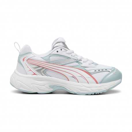 Morphic techy jr - Puma white-turquoise surf