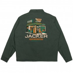 JACKER, Hustler service jacket, Green