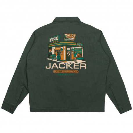 Hustler service jacket - Green