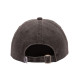OBEY, Pigment lowercase 6 panel stra, Pigment black