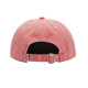 OBEY, Pigment lowercase 6 panel stra, Pigment coral