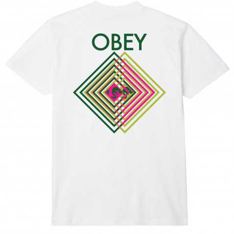 Obey double vision - White