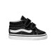 VANS, Sk8-mid reissue v, Black/true white