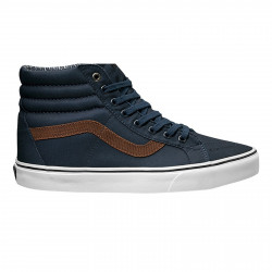 VANS, Sk8-hi reissue, (cord & plaid) dress blues/true white