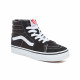 VANS, Sk8-hi, Black/true white