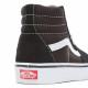 VANS, Sk8-hi, Black/true white