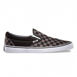 VANS, Classic slip-on, Black/pewter checkerboard