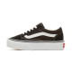 VANS, Old skool platfor, Black/true white