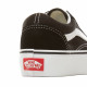 VANS, Old skool platfor, Black/true white