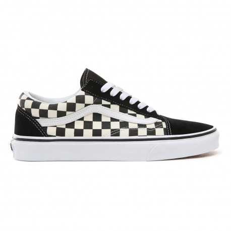 Old skool - (primary check) blk/white