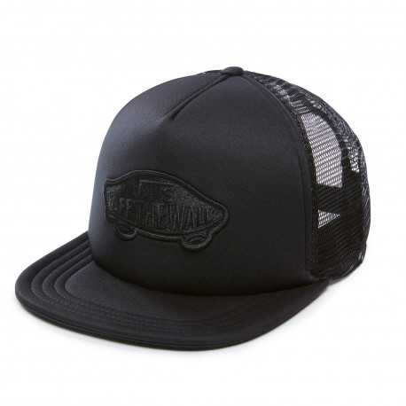 Classic patch trucker - Black