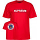POWELL PERALTA, T-shirt supreme, Red