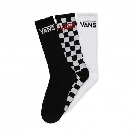 Classic crew (6.5-9 - Black/checkerboard