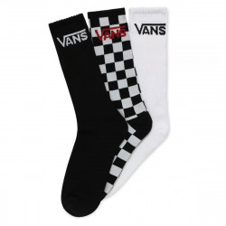 VANS, Classic crew (9.5-13, Black/checkerboard