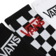 VANS, Classic crew (9.5-13, Black/checkerboard