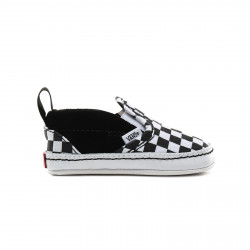 VANS, Slip-on v crib, (checker) black/truewhite