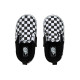 VANS, Slip-on v crib, (checker) black/truewhite