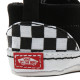 VANS, Slip-on v crib, (checker) black/truewhite