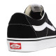 VANS, Sk8-low, Black/true white