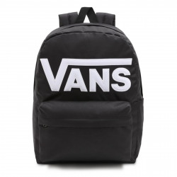 VANS, Old skool drop v backpack, Black/white