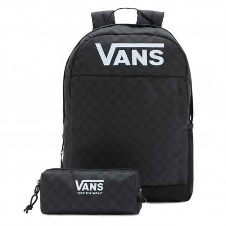 Vans skool backpack boys black/charcoal - Black/charcoal