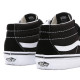 VANS, Sk8-mid reissue v, Black/true white