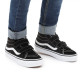 VANS, Sk8-mid reissue v, Black/true white